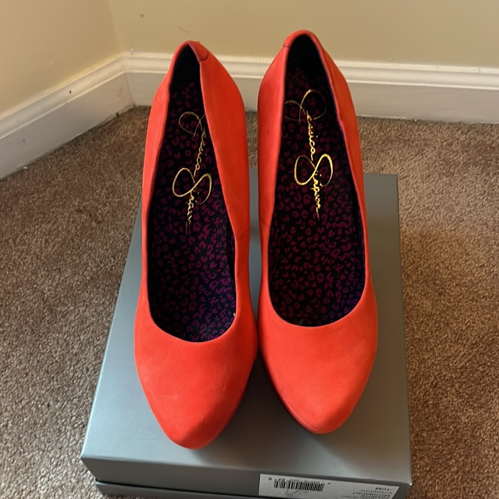 Jessica Simpson Coral Pumps Heels sz 10